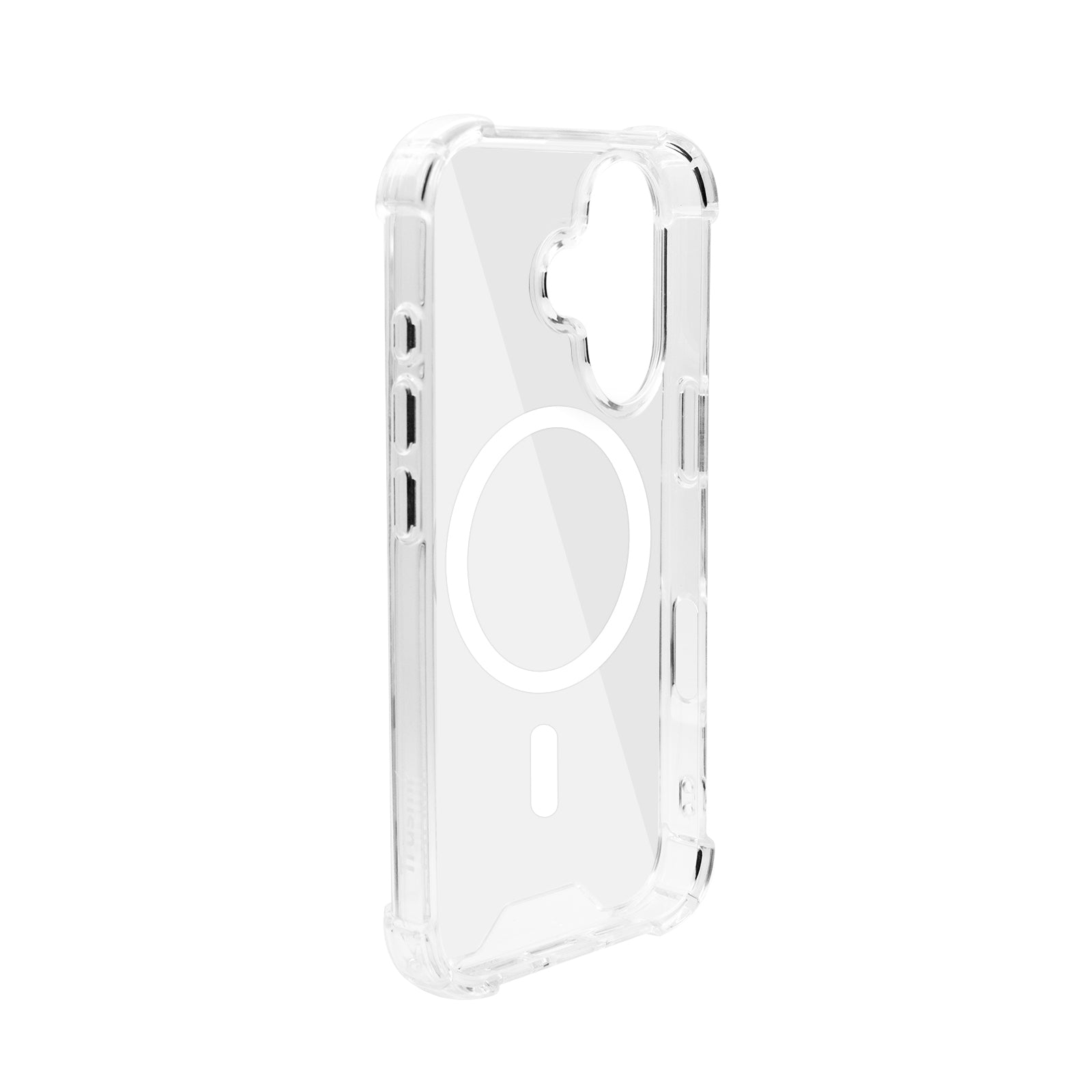 TRUSMI Series Soft Silicone Built-in Magnetic Phone Case Black