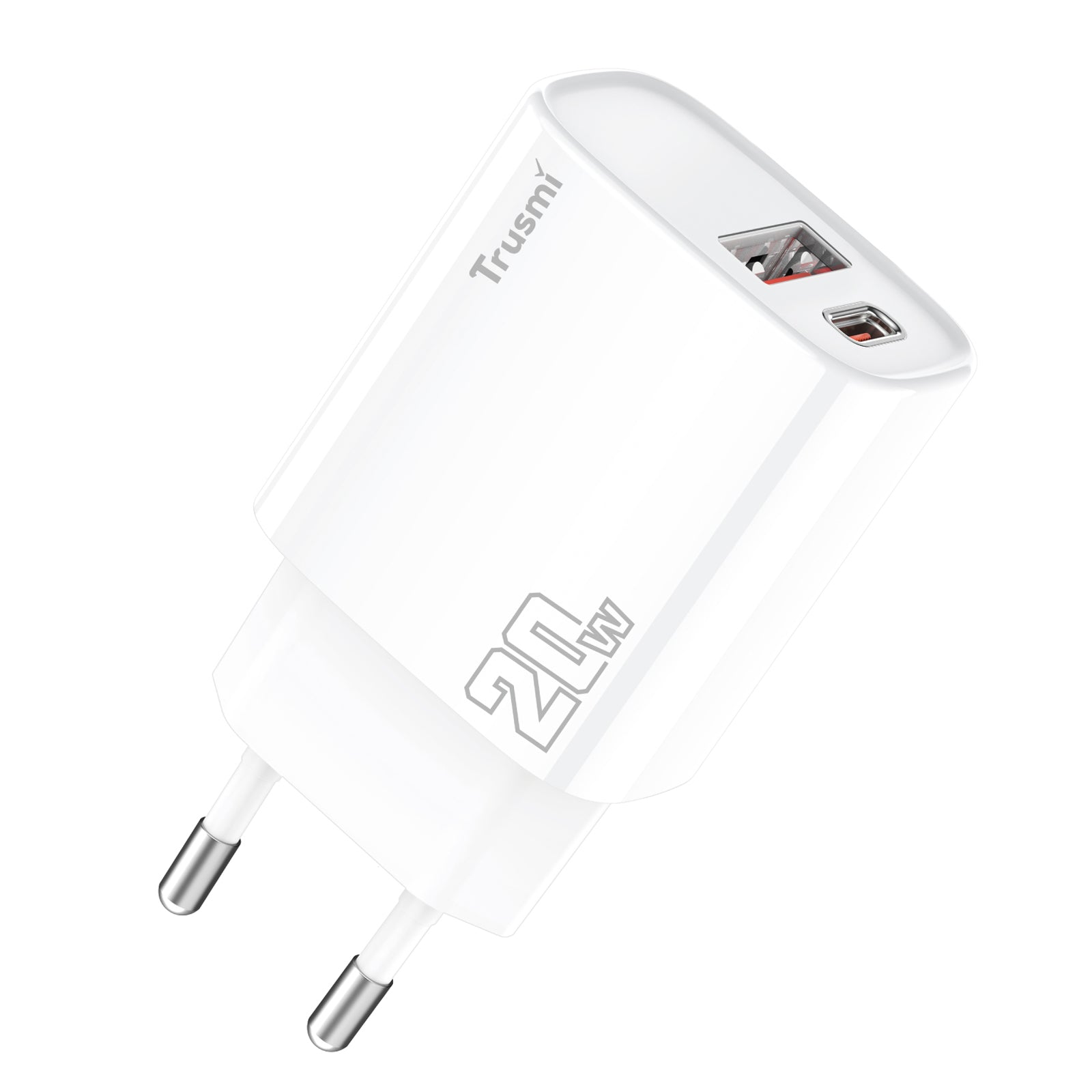 TRUSMI A+C FAST Charger(EU) White