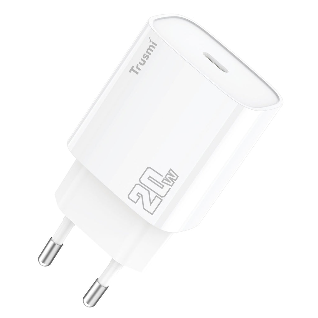TRUSMI PD20W Type C FAST Charger(EU) White