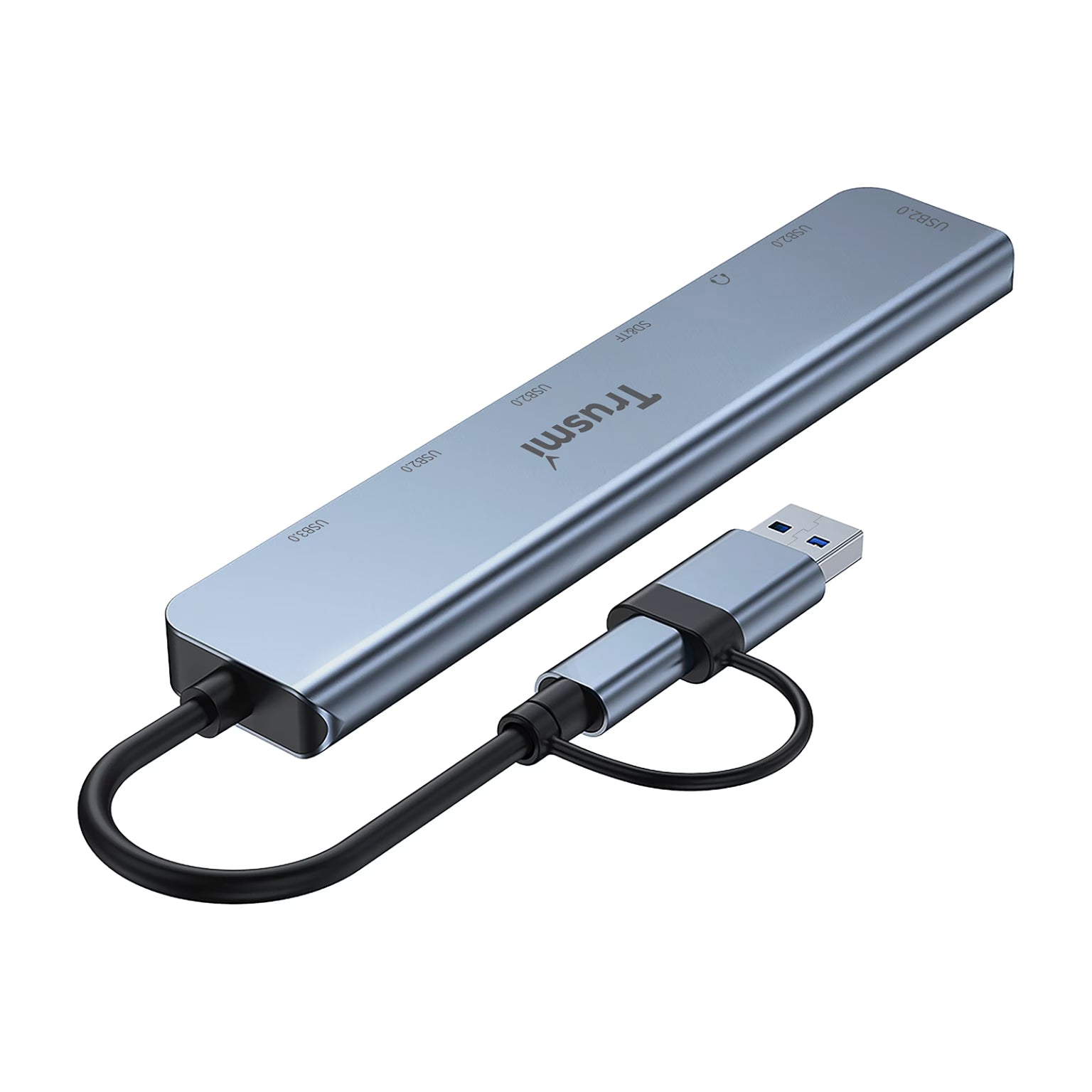 TRUSMI 8 In 1 Type-C Multifunctional Docking Station