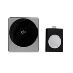TRUSMI Qi2 3-in-1 Cube Wireless Charging Station Gray