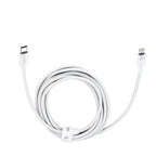 TRUSMI 27W C To L Braided Charging Cable White 2M