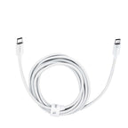 TRUSMI 60W C To C Braided Charging Cable White 2M