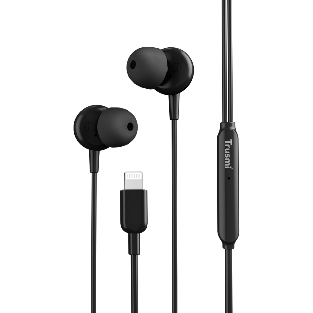TRUSMI Wired In-ear Earphone Type C Black