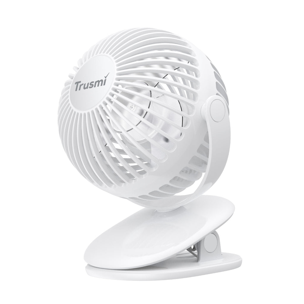 TRUSMI Bubble Planet Table Clip Fan