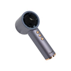 TRUSMI Portable Digital Display with Flashlight High Speed Fan Gray