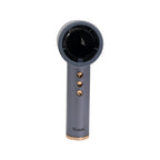 TRUSMI Portable Digital Display with Flashlight High Speed Fan Gray