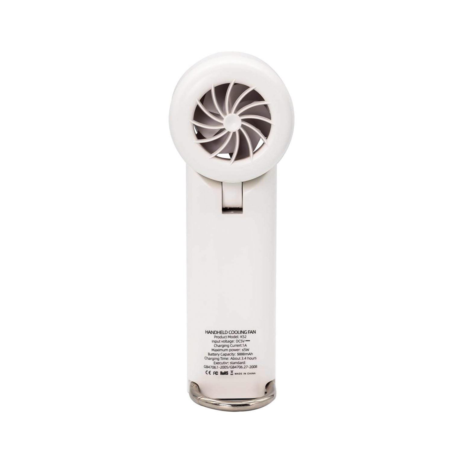 TRUSMI Handheld Foldable Refrigerate High Speed Fan 5000mAh White