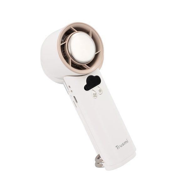 TRUSMI Handheld Foldable Refrigerate High Speed Fan 5000mAh White