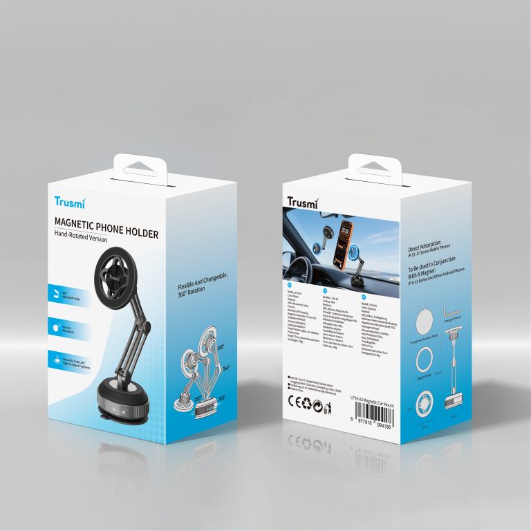 TRUSMI Cantilever folding (manual) vacuum suction phone holder