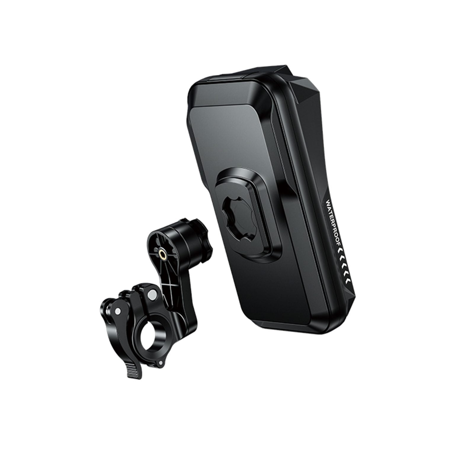 TRUSMI Motorcycle/Bicycle Waterproof Phone Holder Black
