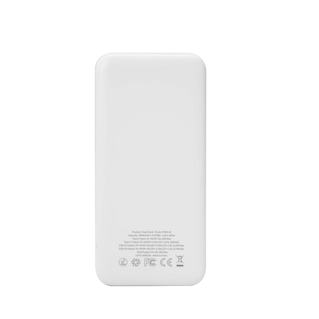 TRUSMI PD22.5W 10000mAh 2A1C Digital Display Power Bank