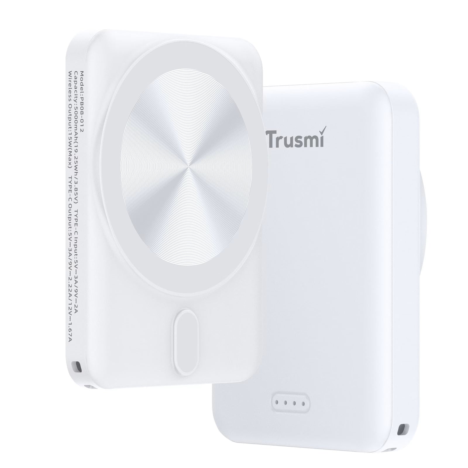 TRUSMI PD20W Magnatic Wireless Power Bank