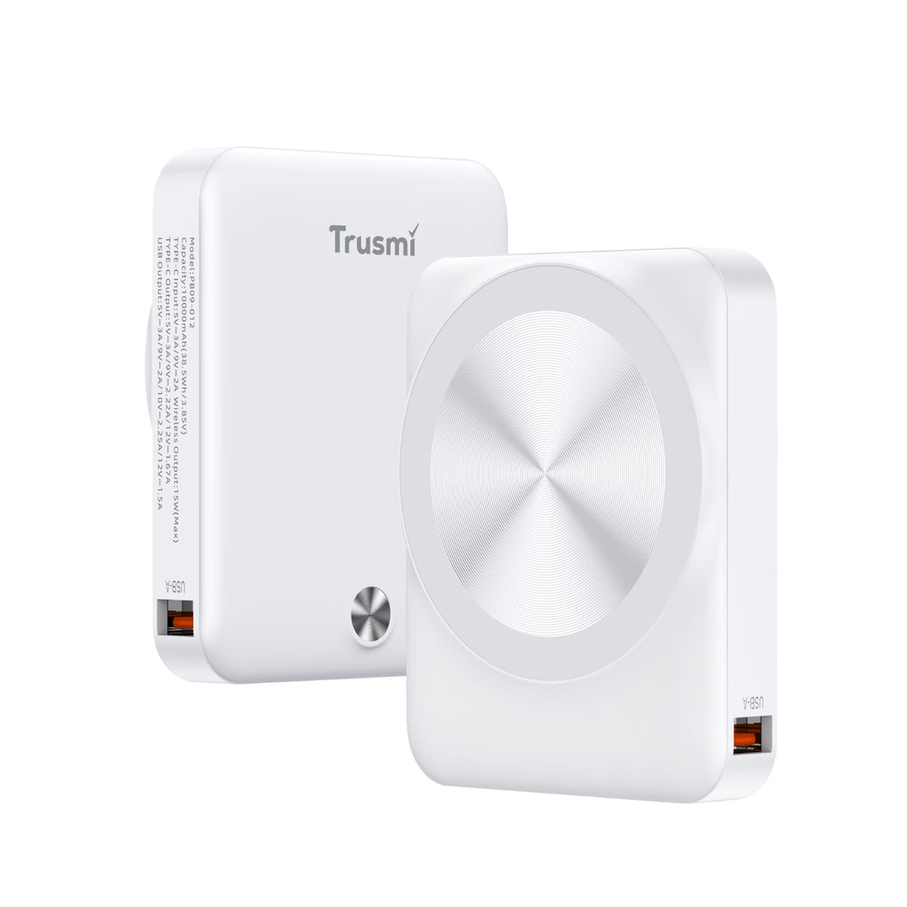 TRUSMI PB09 Series PD22.5W Ultra Mini Magnatic Wireless Power Bank