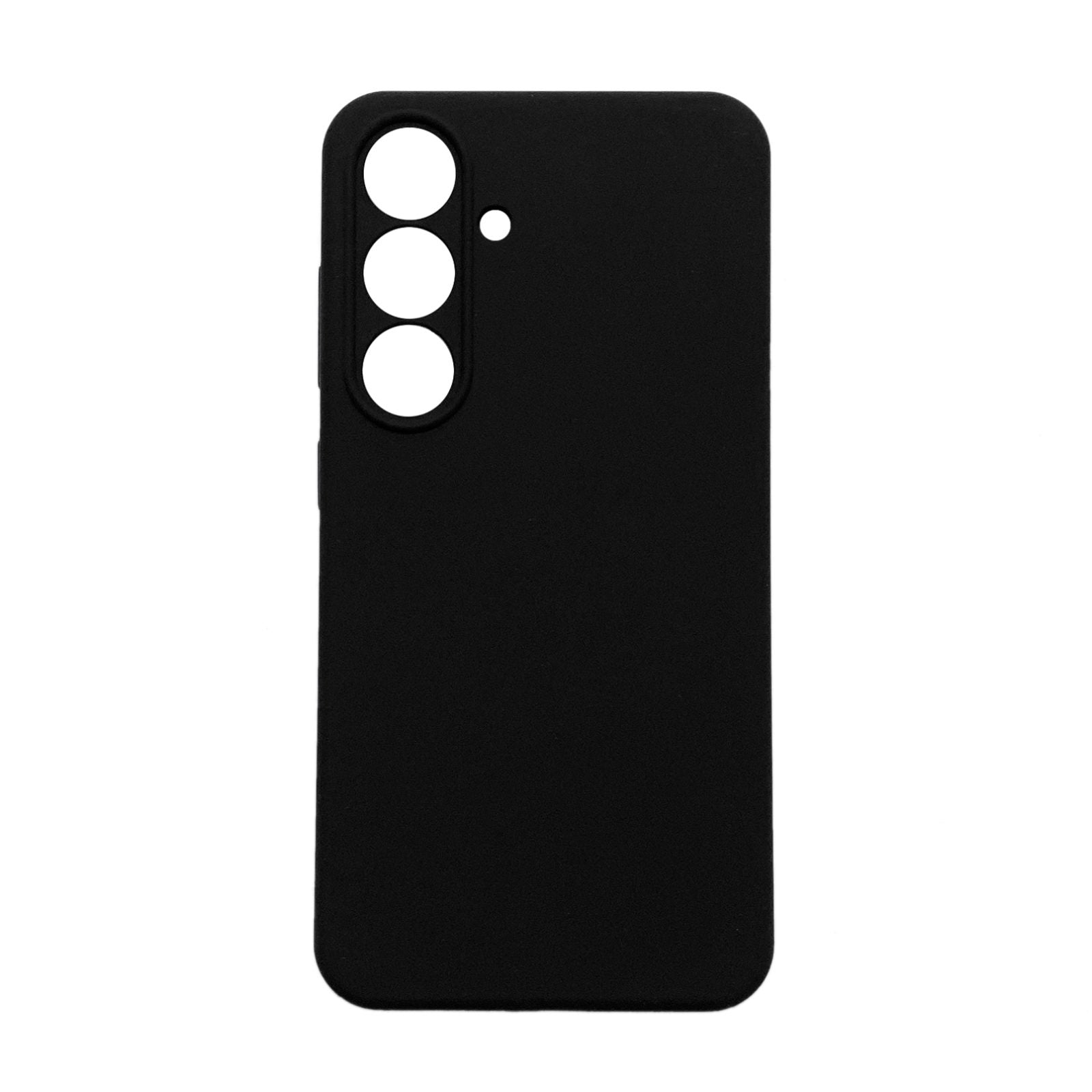 TRUSMI Series Soft Silicone Built-in Magnetic Phone Case Black