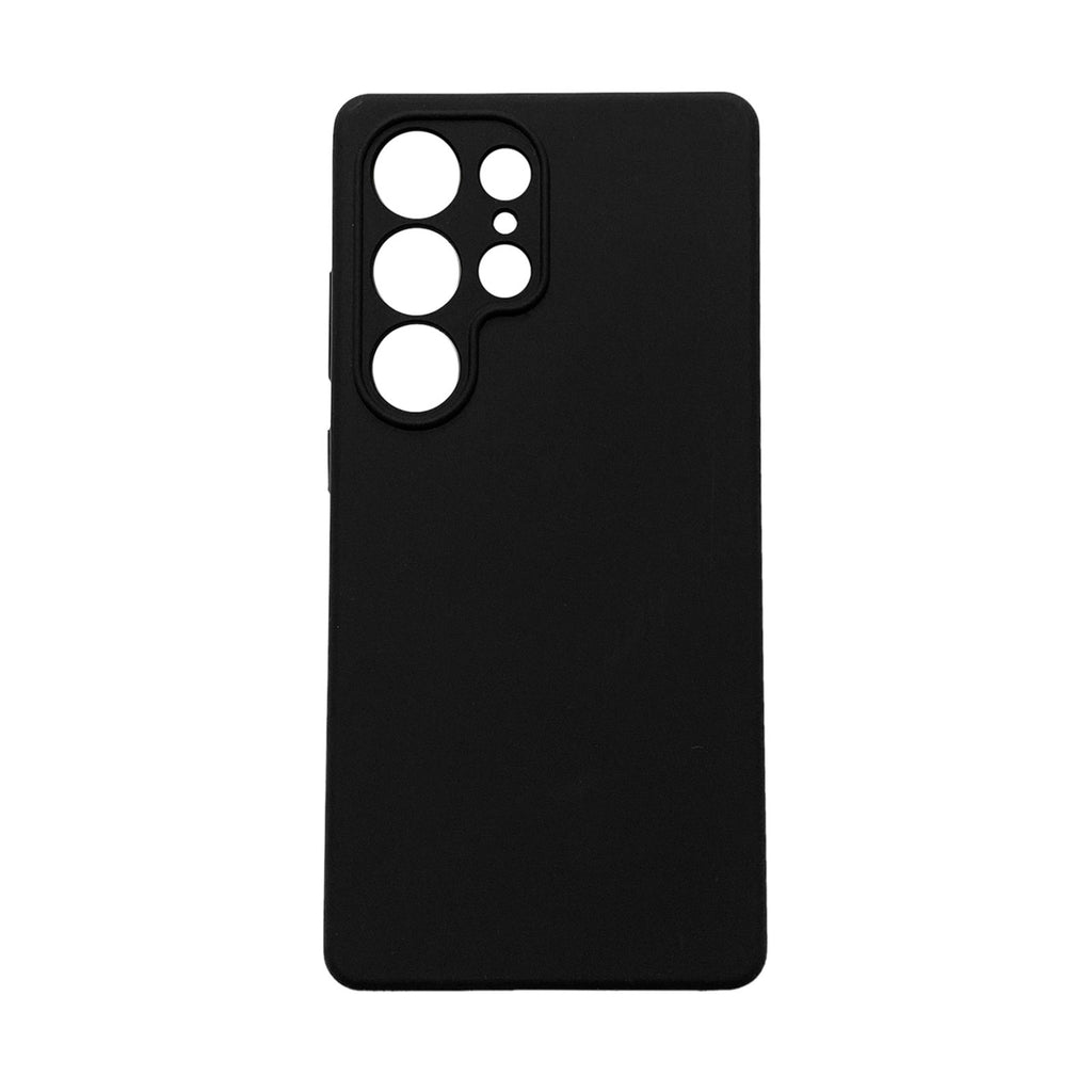 TRUSMI Series Soft Silicone Built-in Magnetic Phone Case Black