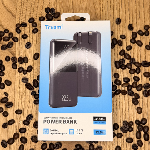 Trusmi Ultra-Thin Magnetic Wireless 22.5W 10000mAh Power Bank