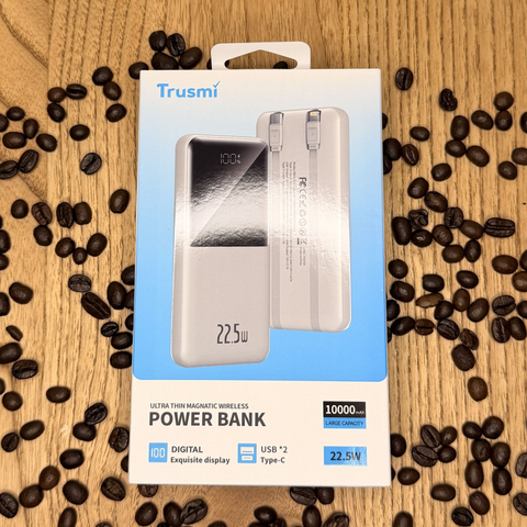 Trusmi Ultra-Thin Magnetic Wireless 22.5W 10000mAh Power Bank
